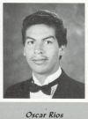 Oscar Rios' graduation photo - HHS 1987