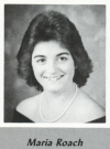 Maria Roach's graduation photo - HHS 1987