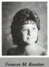 Frances Rossiter's graduation photo - HHS 1987