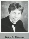 Rick Roussan's graduation photo - HHS 1987