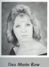 Tina Row's graduation photo - HHS 1987