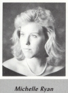 Michelle 'Shelly' Ryan's graduation photo - HHS 1987