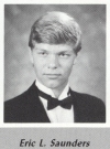 Eric Saunders' graduation photo - HHS 1987