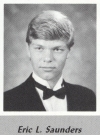 Eric Saunders' graduation photo - HHS 1987