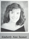 Kimberly 'Kim' Seanor's graduation photo - HHS 1987