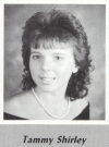 Tammy Shirley's graduation photo - HHS 1987