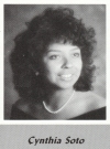Cynthia Soto's graduation photo - HHS 1987