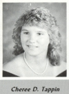 Cheree Tappin's graduation photo - HHS 1987