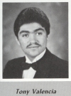 Tony Valencia's graduation photo - HHS 1987