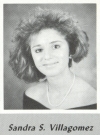 Sandy Villagomez' graduation photo - HHS 1987