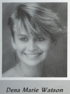 Dena Watson's graduation photo - HHS 1987