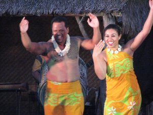 Polynesian dancing