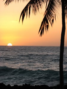 Sunset at Kanaloa at Kona