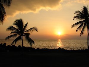 Sunset at Kanaloa at Kona