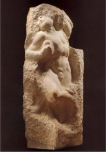 Michelangelo's The Awakening Slave - copyright Sergio Bianco