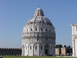 Baptistry in Piazza dei Miracoli, Pisa