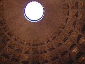 Interior dome of the Pantheon