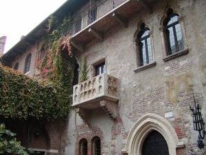 'Juliet's balcony' in Verona