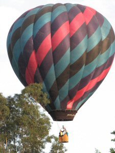 April Turner's balloon Aurora Australis