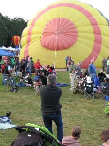Mayflower balloon - pilot Kevin Knapp