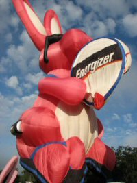 Energizer Bunny balloon