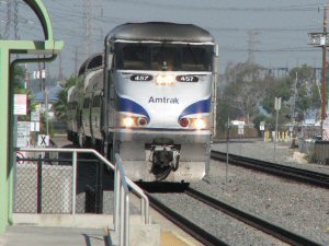 Amtrak train