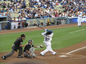 Manny Ramirez at the plate