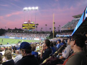 Gorgeous night for a game