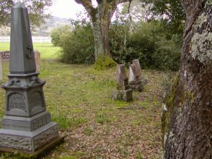 Melissa (Kendall) Ball's and Young Ichabod's headstones