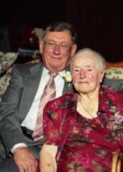 My father-in-law, Al Beltrami, and his mother, Annie