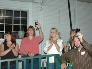 The reunion committee - Heather, Trish, Sarah, Pam and Bryan