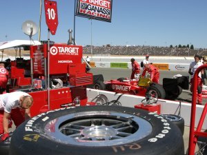 Chip Ganassi racing's Target stall