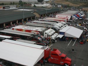 Lineup of IRL haulers