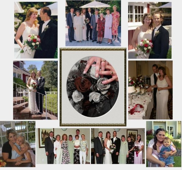 Wedding photo collage (5)